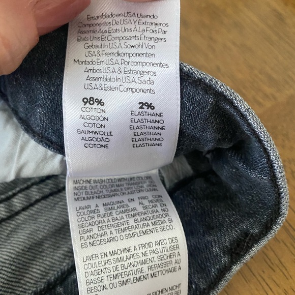 Mother Denim •The Vagabond Mini Fray Skirt in Midnight Races (28) - Picture 10 of 11